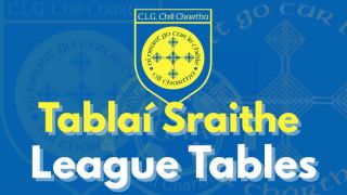 Tablaí Sraithe / League Tables